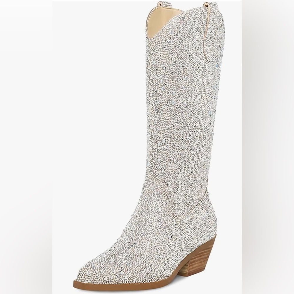 COPY - COPY - Sparkly Cow Girl Boots